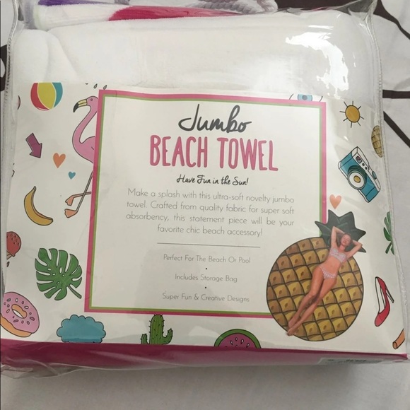 Other Jumbo Beach Volleyball Towel Poshmark